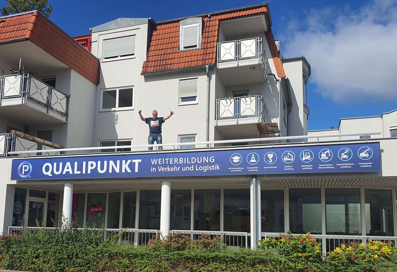 Martin Nahser am Qualipunkt-Schulungsstandort in Glauchau